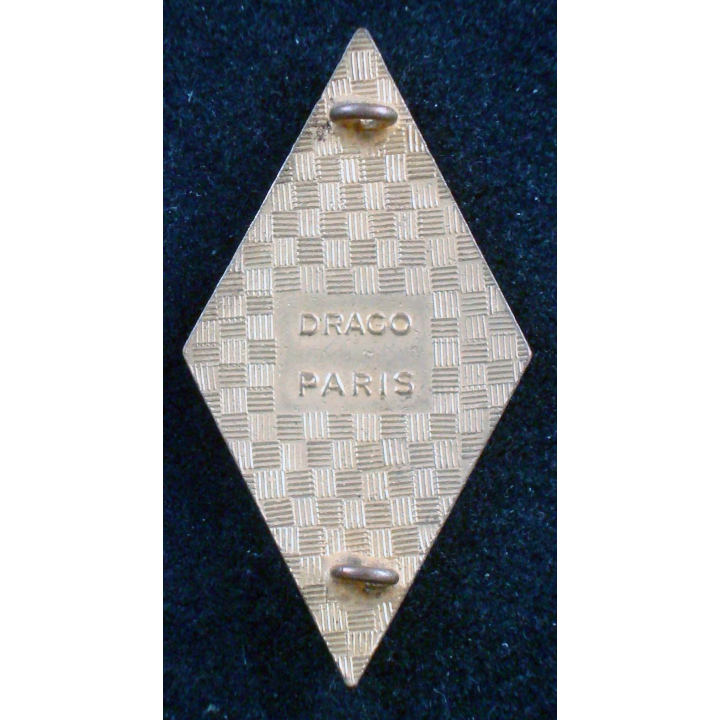 5° régiment de cuirassiers de fabrication Drago Paris en émail