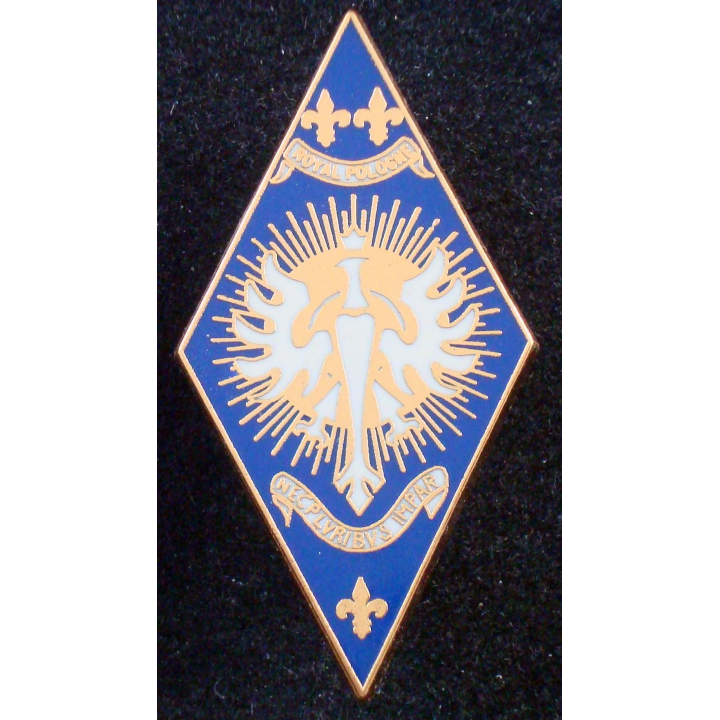 insigne métallique de dissolution du 5° régiment de cuirassiers Balme