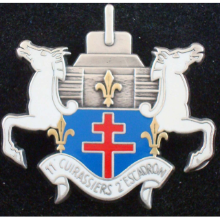 2° escadron du 11° régiment de cuirassiers de fabrication Balme