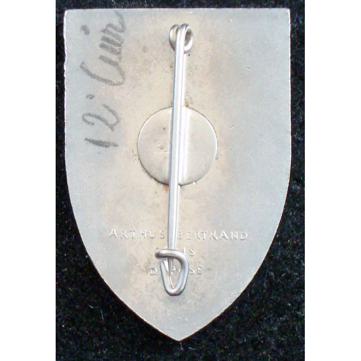12° régiment de cuirassiers fabrication Arthus Bertrand Paris déposé