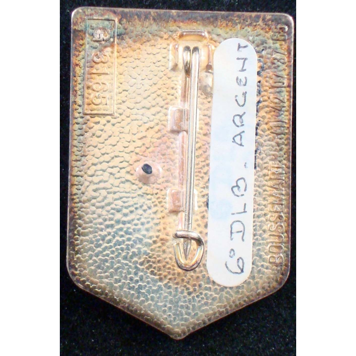 6° division légère blindée de fabrication Boussemart G. 3165 Prestige