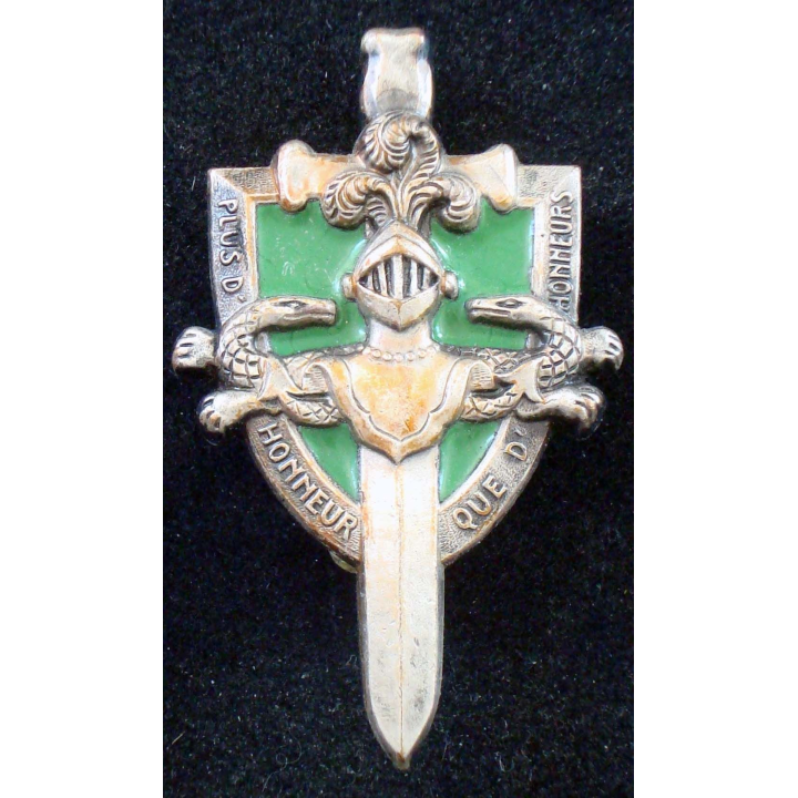3° division blindée de fabrication Arthus Bertrand grand modèle émail
