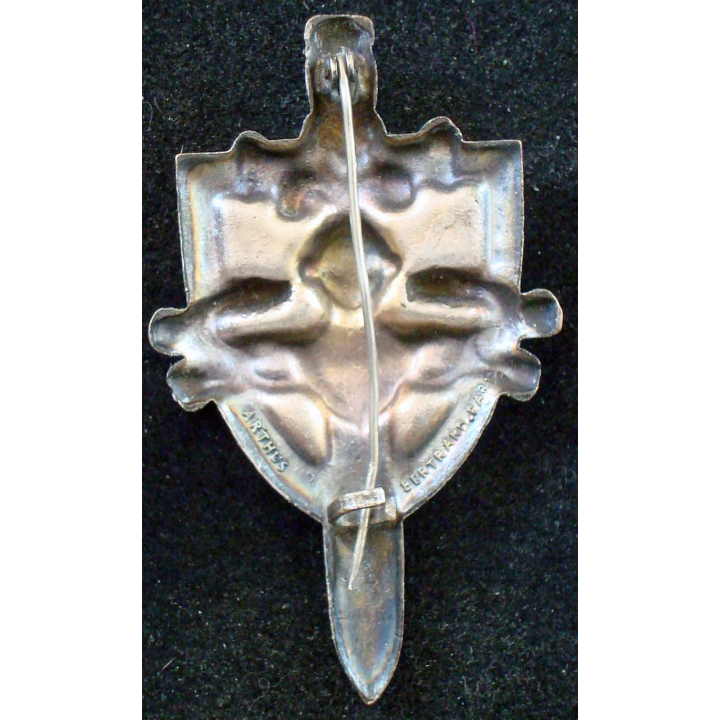 3° division blindée de fabrication Arthus Bertrand grand modèle émail