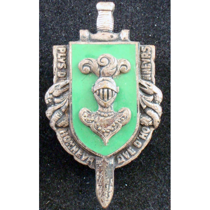 3° division blindée de fabrication Drago Béranger en émail