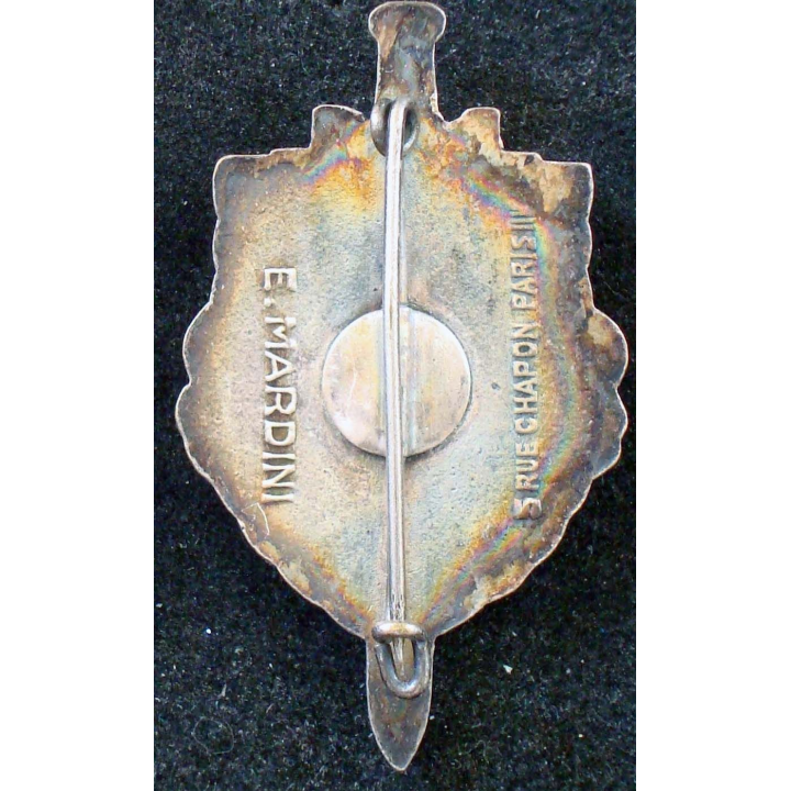 3° division blindée de fabrication Mardini en émail