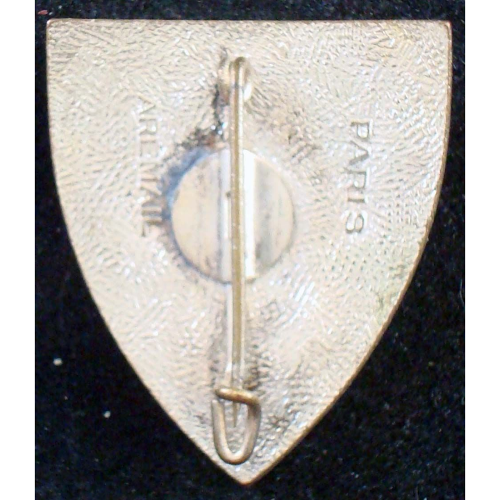 6° division blindée de fabrication Arémail petit modèle en émail