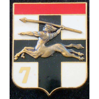 7° division blindée de fabrication Delsart G. 1199 centaure relief