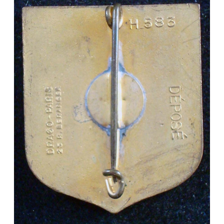 2° régiment de Hussards de fabrication Drago Béranger H.583 en émail