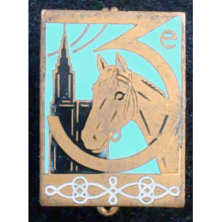 3° régiment de Hussards rectangle 25 mm Arthus Bertrand Paris Déposé