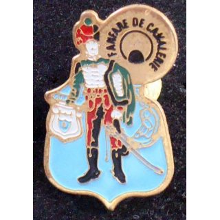 Pin's métallique de la fanfare de cavalerie