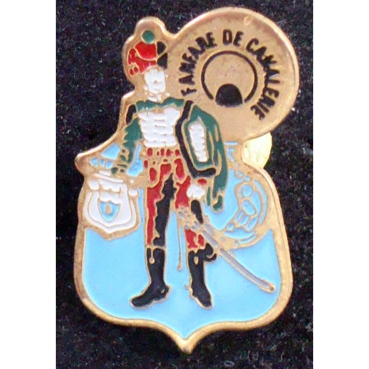 Pin's métallique de la fanfare de cavalerie