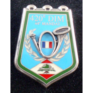1° et 2° régiment de chasseurs au Liban 44° mandat Delsart