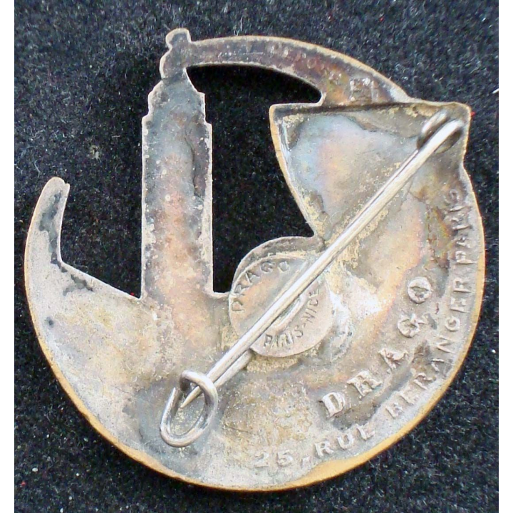 4° régiment de chasseurs d'Afrique Drago Béranger en émail