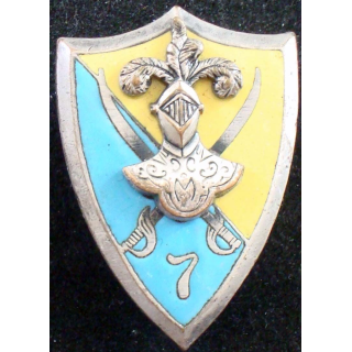 7° régiment de chasseurs d'Afrique Arthus Bertrand Paris G. 1089 émail