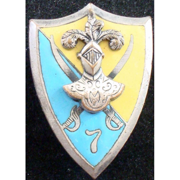 7° régiment de chasseurs d'Afrique Arthus Bertrand Paris G. 1089 émail