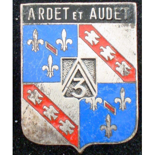 3° régiment de dragons Arthus Bertrand (A.B) G. 2453 en émail