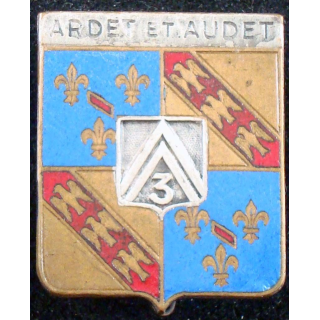 3° régiment de dragons Arthus Bertrand (A.B) G. 2453 en émail