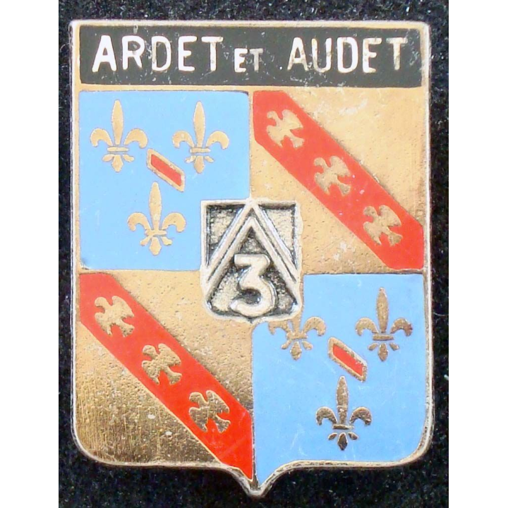 3° régiment de dragons Arthus Bertrand (A.B) G. 2453 en émail
