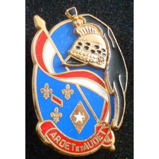 Insigne du 3° régiment de dragons de fabrication J.Y Ségalen G. 3033