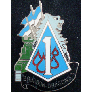 insigne du 1° escadron du 3° régiment de dragons de J.Y Ségalen