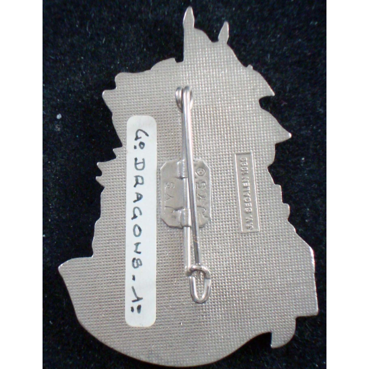 insigne du 1° escadron du 3° régiment de dragons de J.Y Ségalen