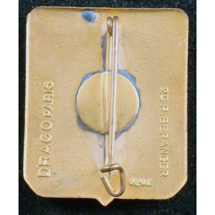 Insigne du 10° régiment de dragons Victoria Pinget Drago Béranger