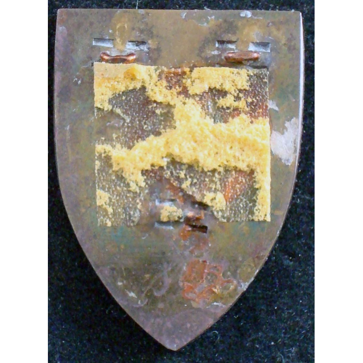 Insigne du 12° régiment de dragons de fabrication Allemande peint