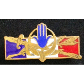 FORCES FRANÇAISES AFRIQUE DU NORD (D 1314) ÉMAIL DOS GUILLOCH