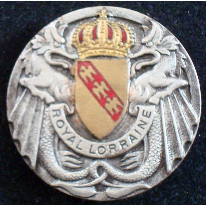 Insigne du 24° régiment de dragons Drago Paris G. 1276 en émail