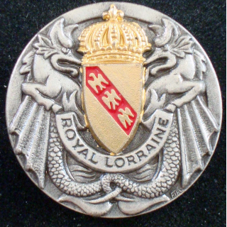 Insigne du 24° régiment de dragons FIA G. 1393 en émail