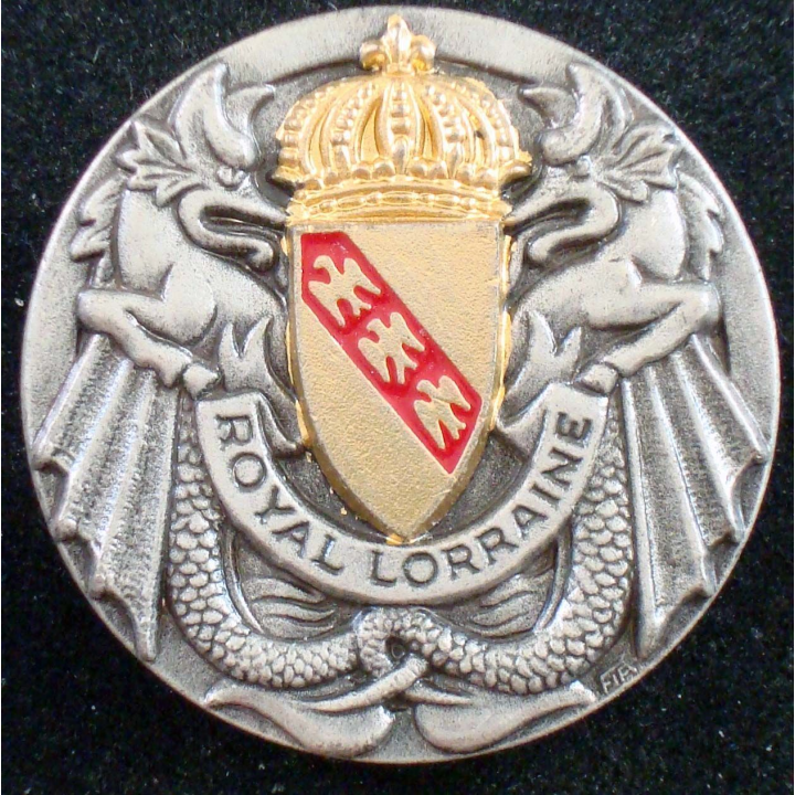 Insigne du 24° régiment de dragons FIA G. 1393 en émail