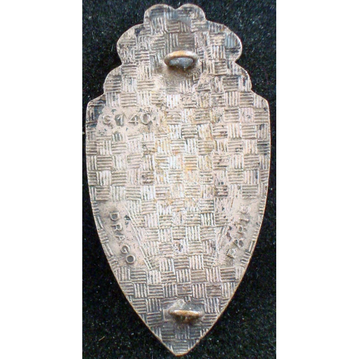 Insigne du 28° régiment de dragons Drago Paris G. 1401 en émail