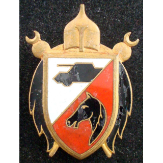 2° régiment de spahis algériens Drago Paris rue Béranger en émail