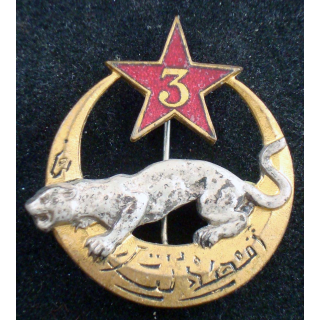 Insigne du 3° régiment de spahis algériens Drago Paris H. 163