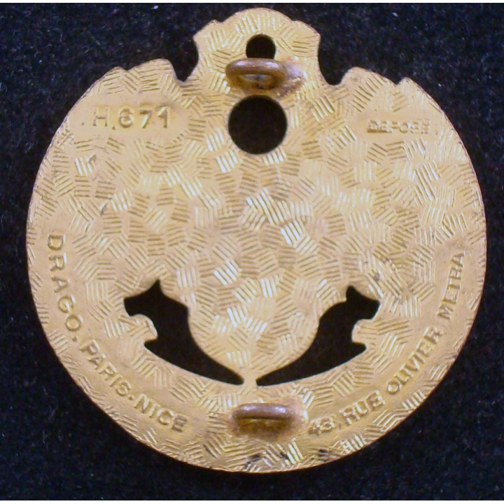Insigne du 8° régiment spahis algériens Drago Olivier Métra H. 671