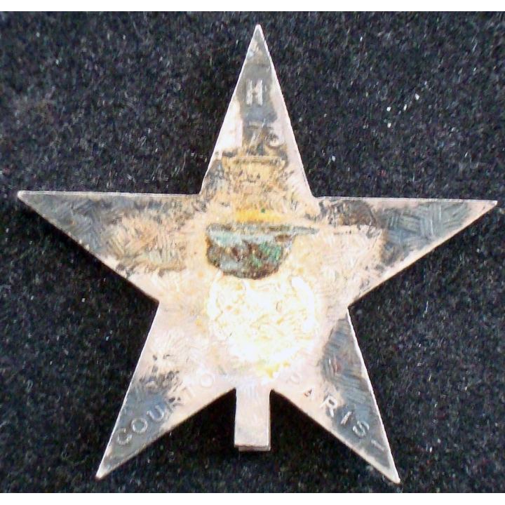 Insigne du 1° régiment de marche de spahis marocains Courtois H. 173