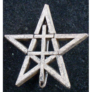 Insigne amicale 1° régiment de marche de spahis marocains en argent