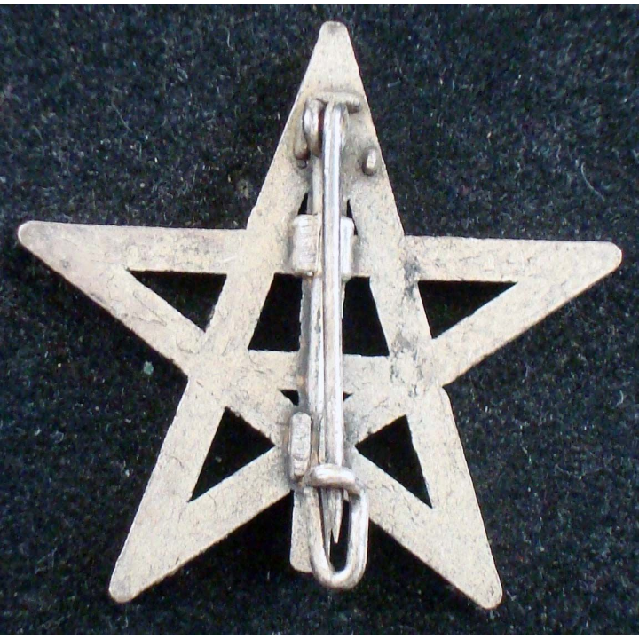 Insigne amicale 1° régiment de marche de spahis marocains en argent