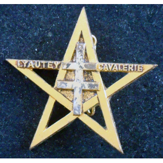 insigne du 21° régiment de spahis marocains fabrication Drago G. 1627
