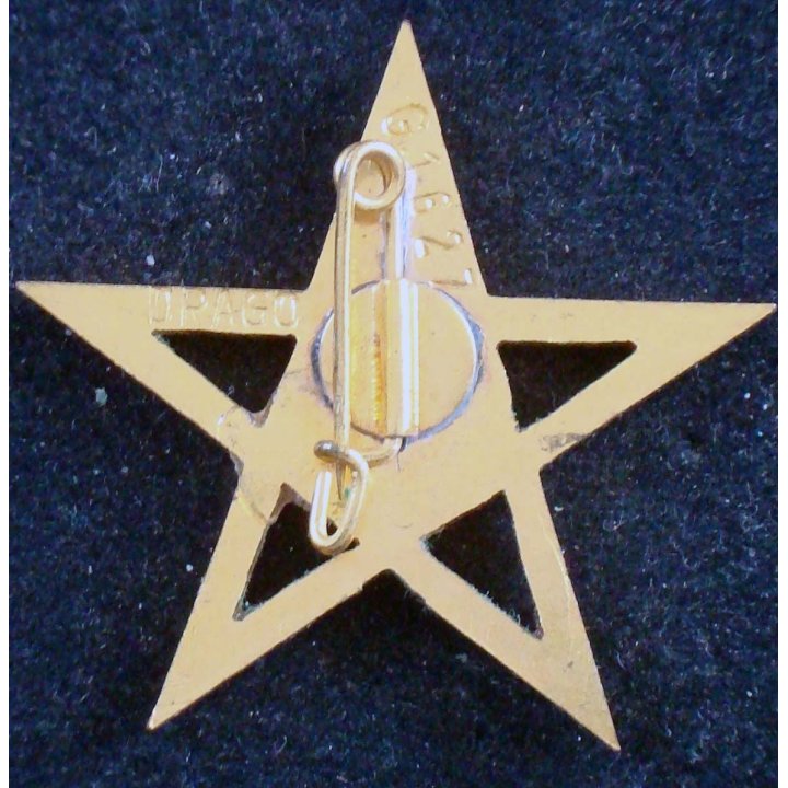 insigne du 21° régiment de spahis marocains fabrication Drago G. 1627