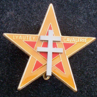 insigne du 1° régiment de spahis marocains Arthus Bertrand G. 1627