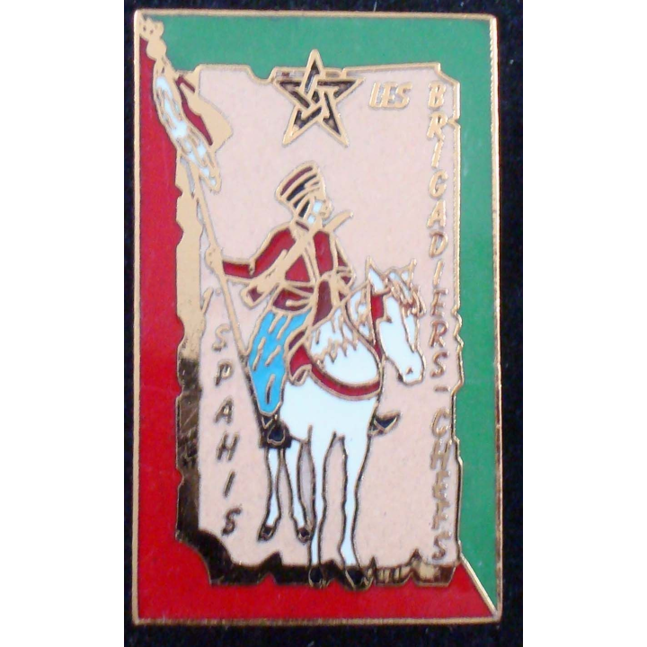 insigne des Brigadiers Chefs du 1° régiment de spahis Ségalen n° 170