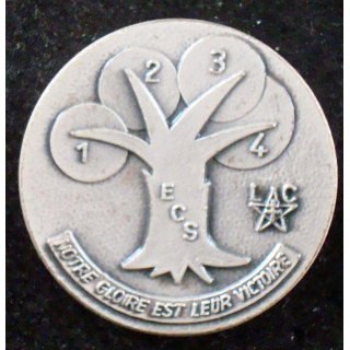 insigne de l'ECS du 1° régiment de spahis de fabrication FIA