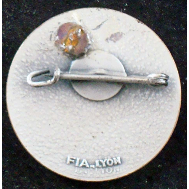 insigne de l'ECS du 1° régiment de spahis de fabrication FIA