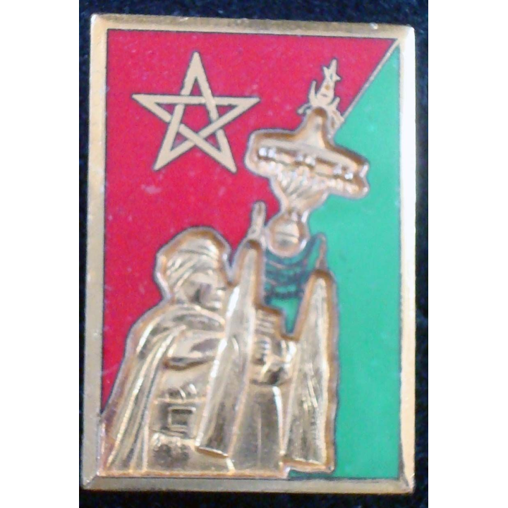 Fanfare du 1° régiment de spahis Drago n° M 147 en émail 1° modèle