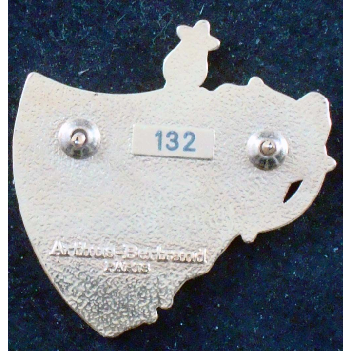 Insigne du 2° escadron du 1° régiment de spahis à Sarajevo IFOR Arthus