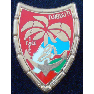 Insigne du 2° escadron du 1° régiment de spahis à Djibouti Martineau