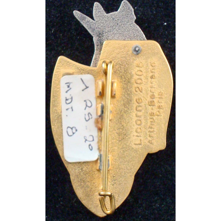 insigne du 2° escadron du 1° régiment de spahis opération Licorne 2005