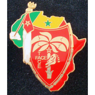 Insigne métallique du 2° escadron du 1° régiment de spahis au Sénégal