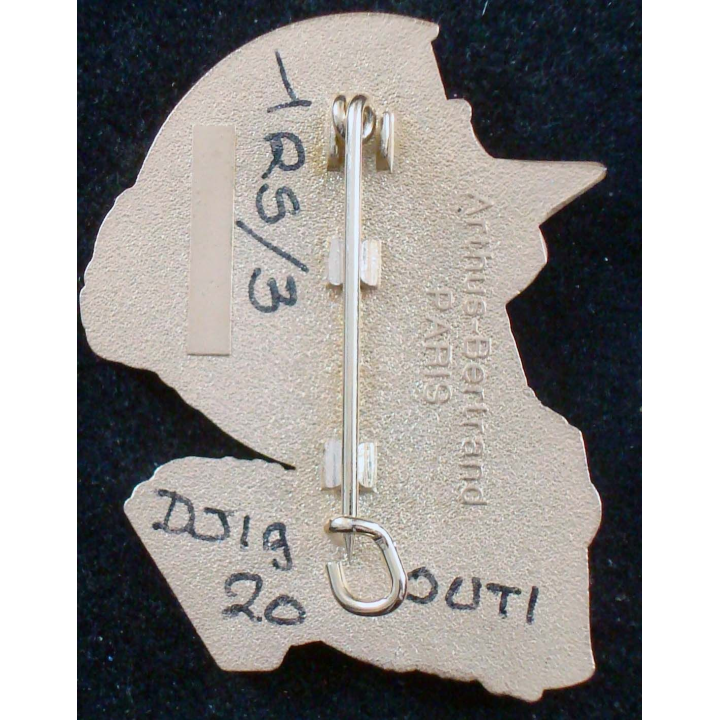 Insigne du 3° escadron du 1° régiment de spahis à Djibouti en 2004